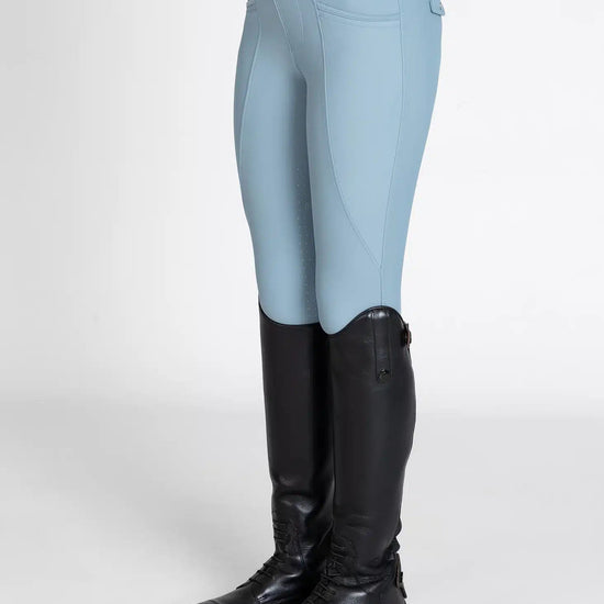 Maximilian Equestrian YR Pro Riding Leggings (Aqua) by Maximilian Equestrian at  Try a Bit