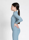 Maximilian Equestrian YR Long Sleeve Base Layer (Aqua) by Maximilian Equestrian at  Try a Bit