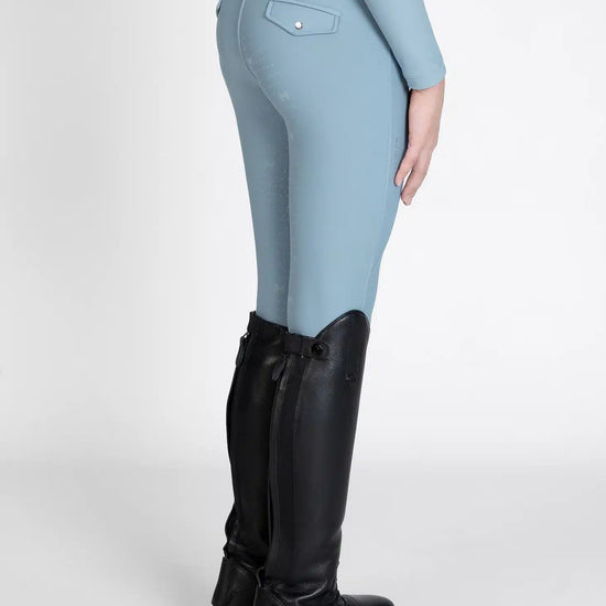 Maximilian Equestrian YR Pro Riding Leggings (Aqua) by Maximilian Equestrian at  Try a Bit