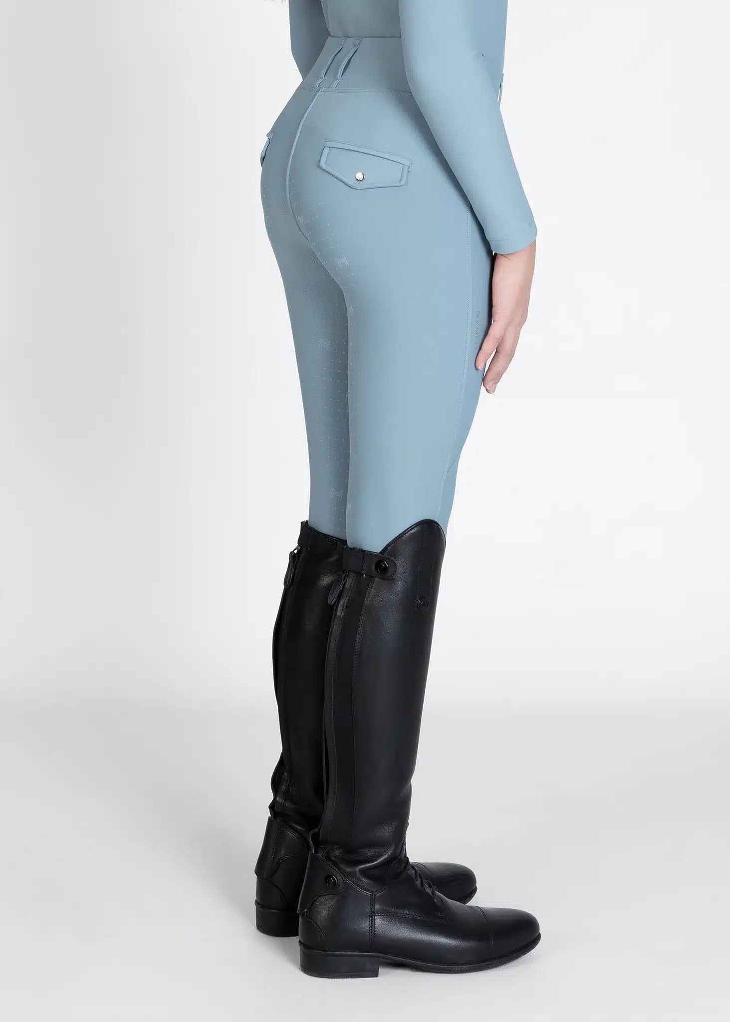 Maximilian Equestrian YR Pro Riding Leggings (Aqua) by Maximilian Equestrian at  Try a Bit