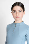 Maximilian Equestrian YR Long Sleeve Base Layer (Aqua) by Maximilian Equestrian at  Try a Bit
