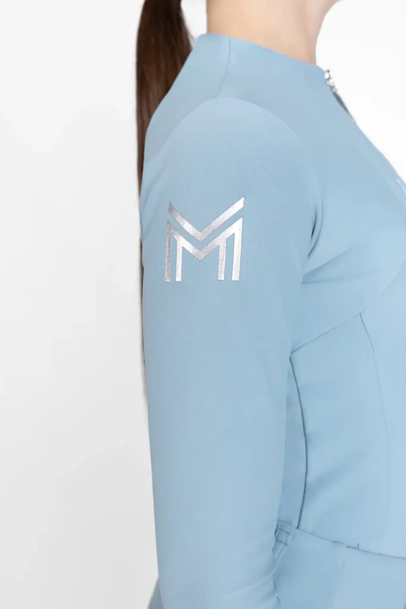 Maximilian Equestrian YR Long Sleeve Base Layer (Aqua) by Maximilian Equestrian at  Try a Bit