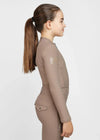 Maximilian Equestrian YR Long Sleeve Base Layer (Nougat) by Maximilian Equestrian at  Try a Bit