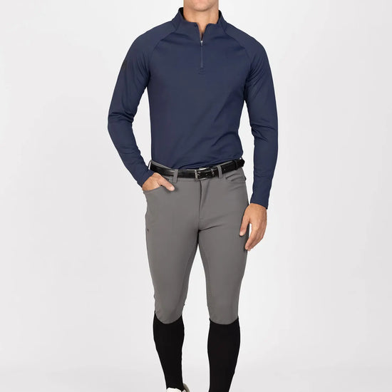 Code Long Sleeve Base Layer (Navy) by Maximilian Equestrian at  Try A Bit