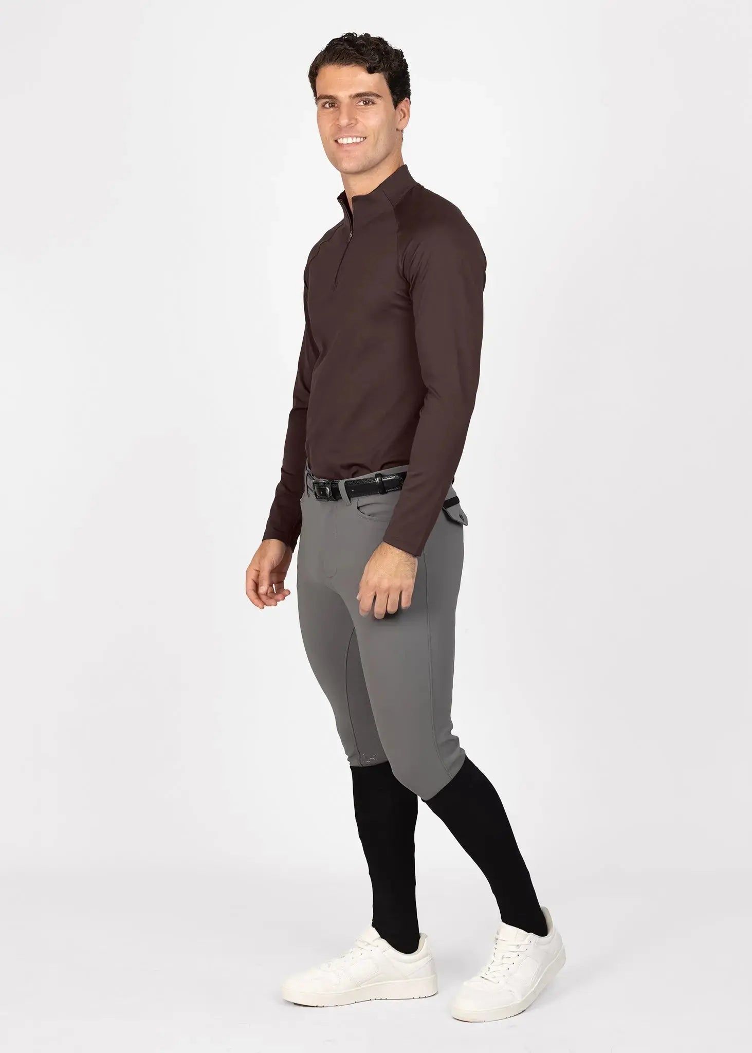 Maximilian Equestrian Code Long Sleeve Base Layer by Maximilian Equestrian at  Try A Bit