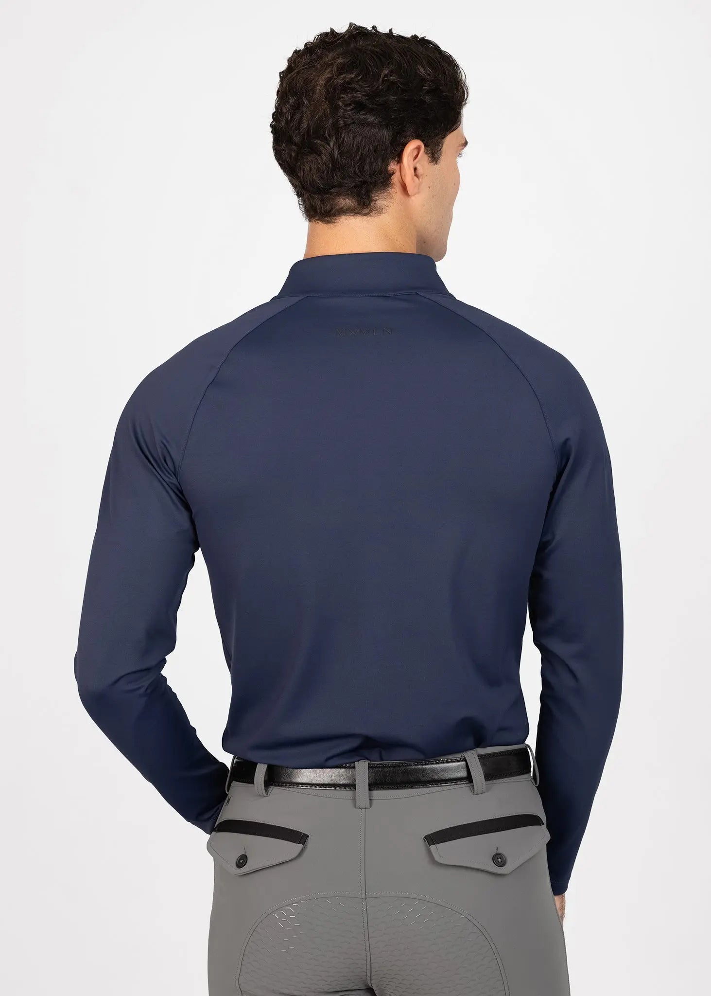 Code Long Sleeve Base Layer (Navy) by Maximilian Equestrian at  Try A Bit