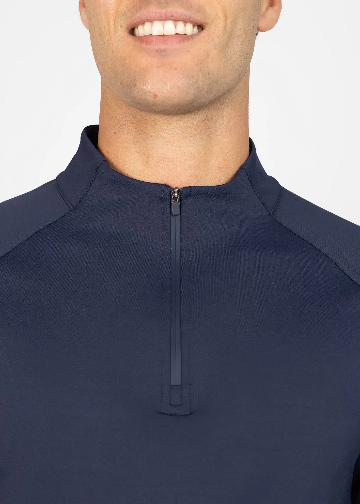 Code Long Sleeve Base Layer (Navy) by Maximilian Equestrian at  Try A Bit