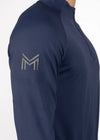 Code Long Sleeve Base Layer (Navy) by Maximilian Equestrian at  Try A Bit