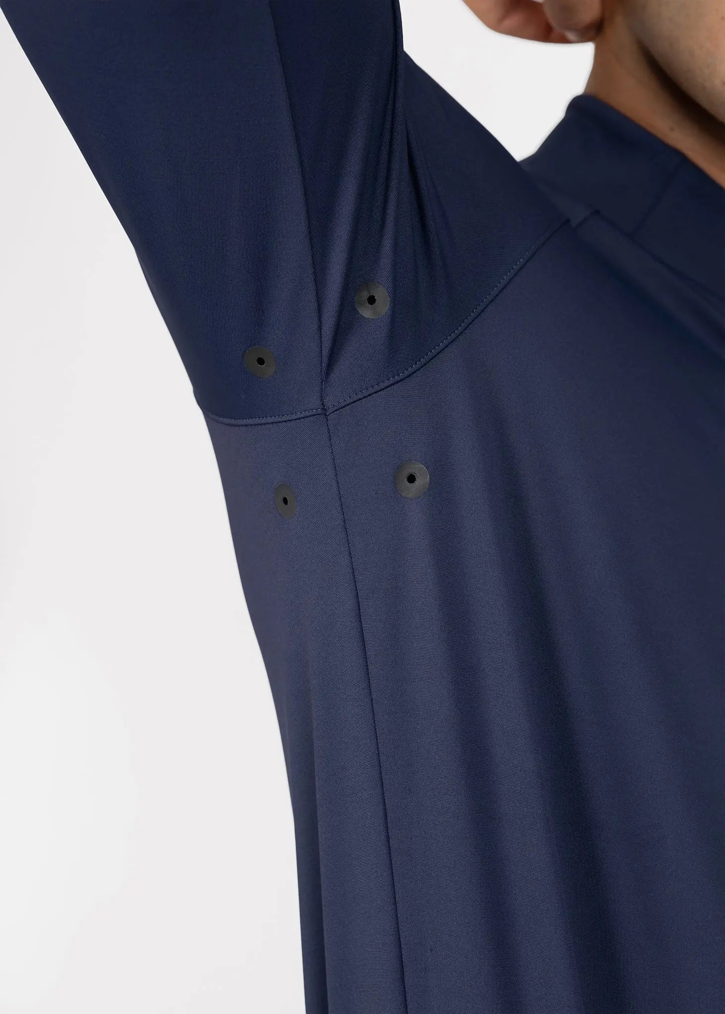 Code Long Sleeve Base Layer (Navy) by Maximilian Equestrian at  Try A Bit