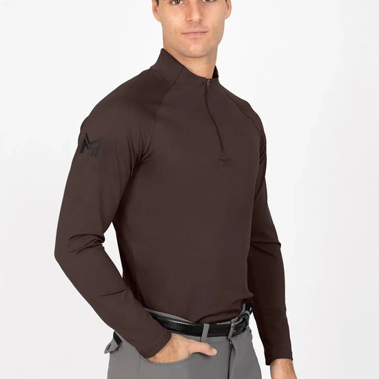 Maximilian Equestrian Code Long Sleeve Base Layer by Maximilian Equestrian at  Try A Bit