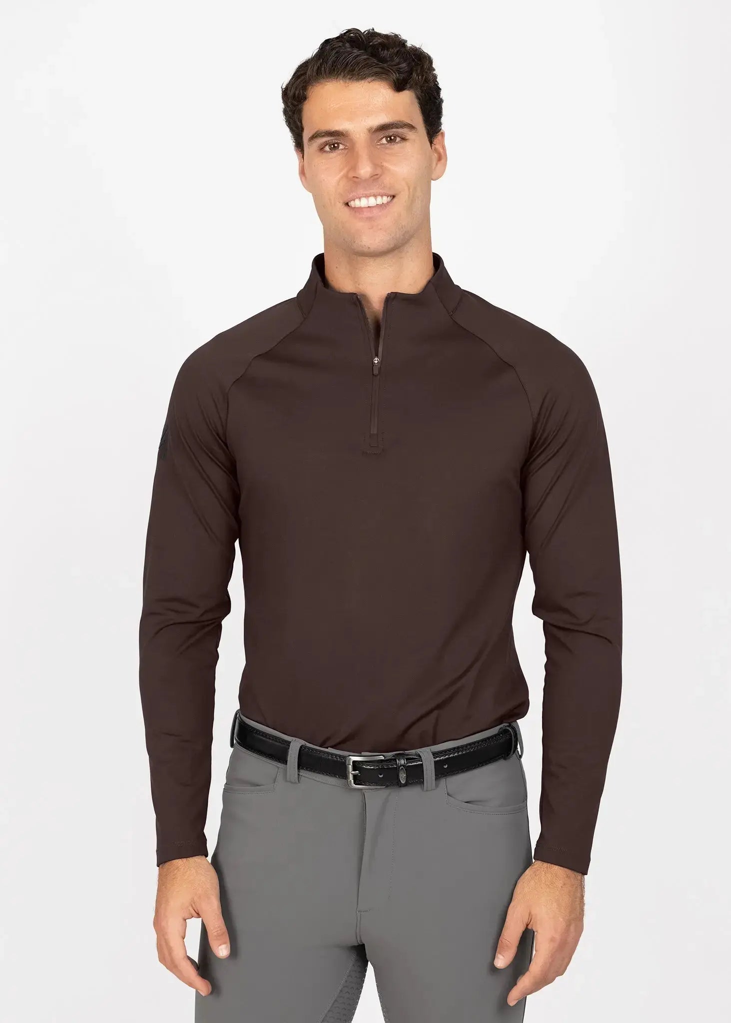 Maximilian Equestrian Code Long Sleeve Base Layer by Maximilian Equestrian at  Try A Bit