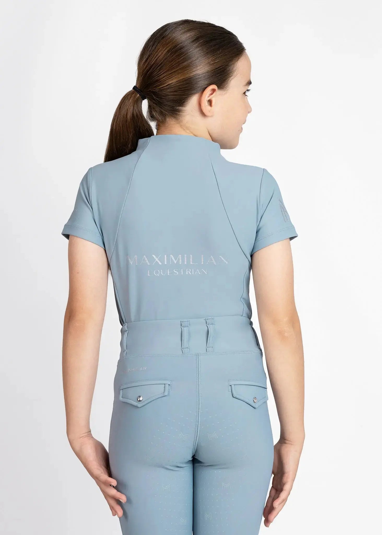 YR Short Sleeve Base Layer (White) by Maximilian Equestrian at  Try A Bit