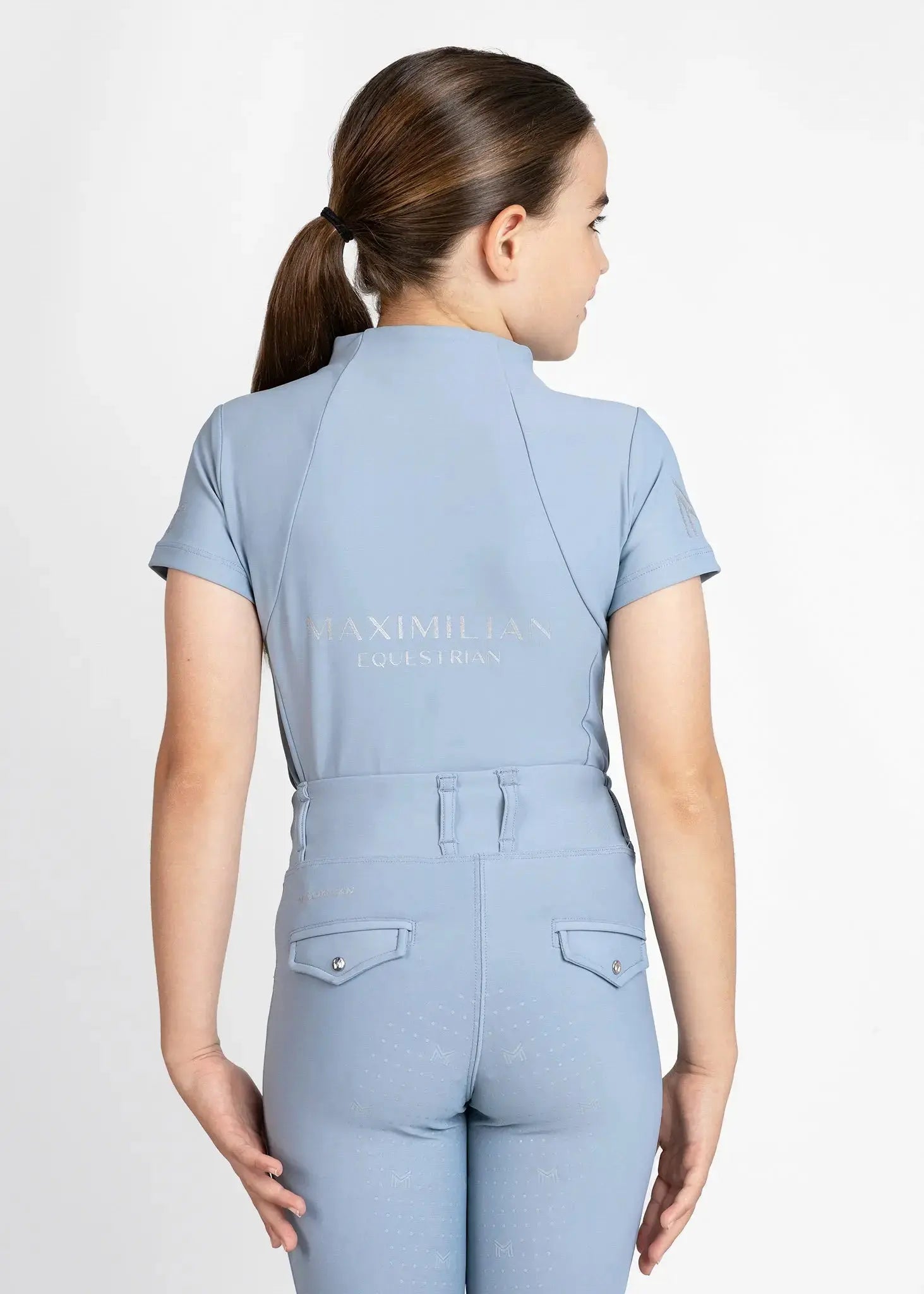 YR Short Sleeve Base Layer (White) by Maximilian Equestrian at  Try A Bit