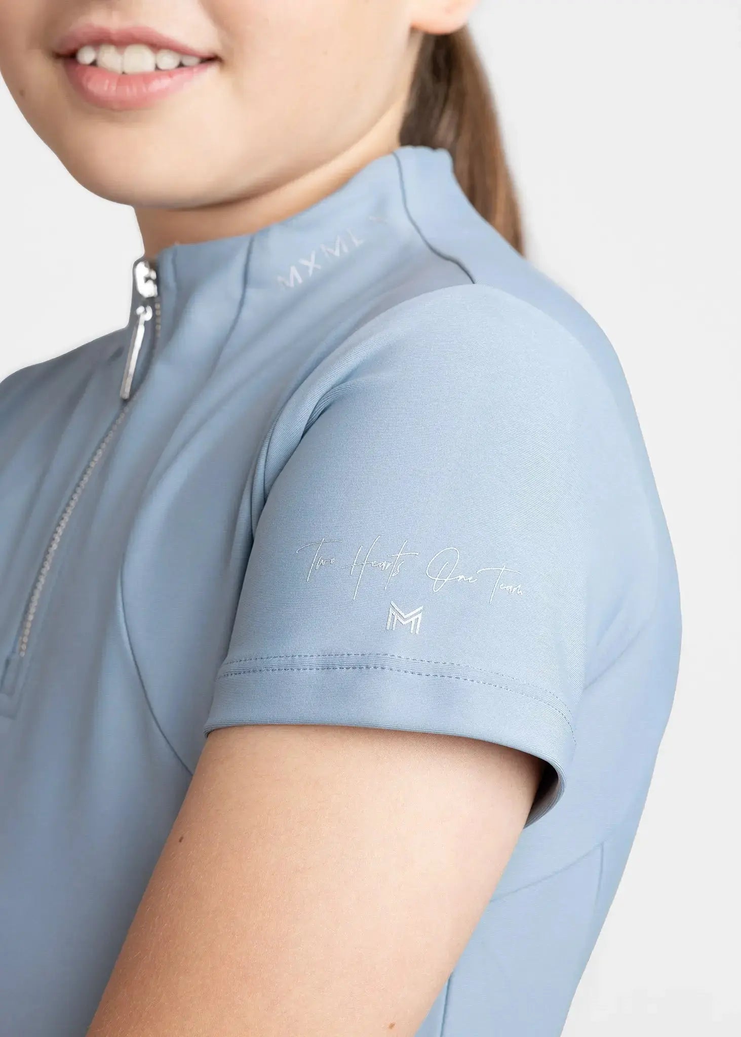 YR Short Sleeve Base Layer (White) by Maximilian Equestrian at  Try A Bit