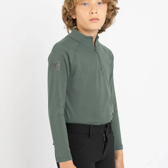Maximilian Equestrian YR Code Long Sleeve Base Layer by Maximilian Equestrian at  Try A Bit
