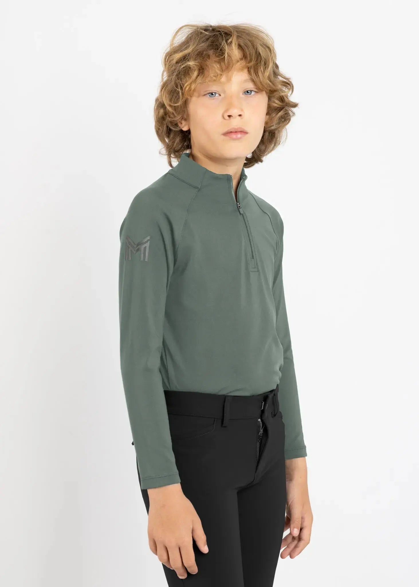 Maximilian Equestrian YR Code Long Sleeve Base Layer by Maximilian Equestrian at  Try A Bit