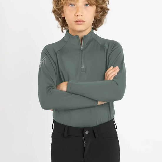Maximilian Equestrian YR Code Long Sleeve Base Layer by Maximilian Equestrian at  Try A Bit