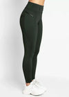 Maximilian Equestrian Studio Riding Leggings Hunter Green by Maximilian Equestrian at  Try a Bit