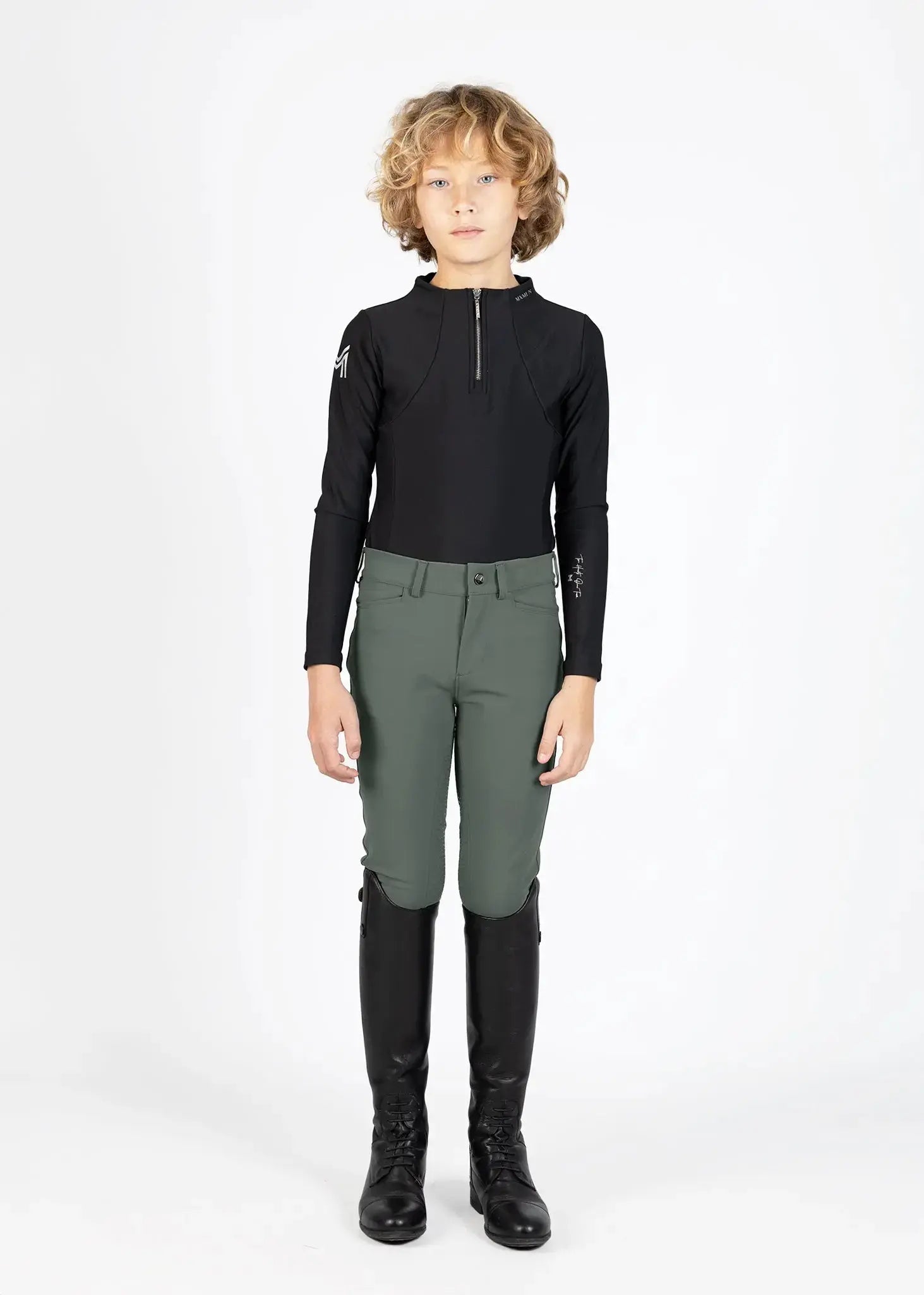 Maximilian Equestrian YR Performance Breeches by Maximilian Equestrian at  Try A Bit