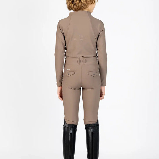 Maximilian Equestrian YR Long Sleeve Base Layer (Nougat) by Maximilian Equestrian at  Try a Bit