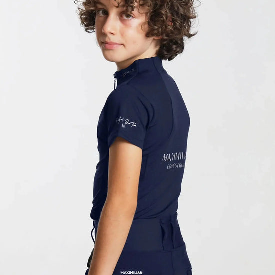 YR Short Sleeve Base Layer (White) by Maximilian Equestrian at  Try A Bit