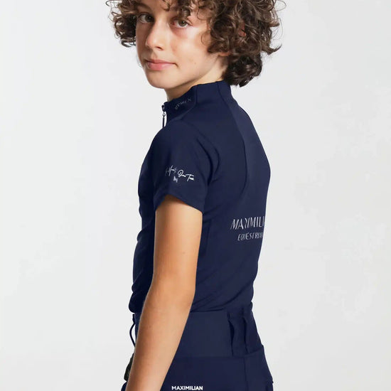 Maximilian Equestrian YR Short Sleeve Base Layer by Maximilian Equestrian at  Try a Bit