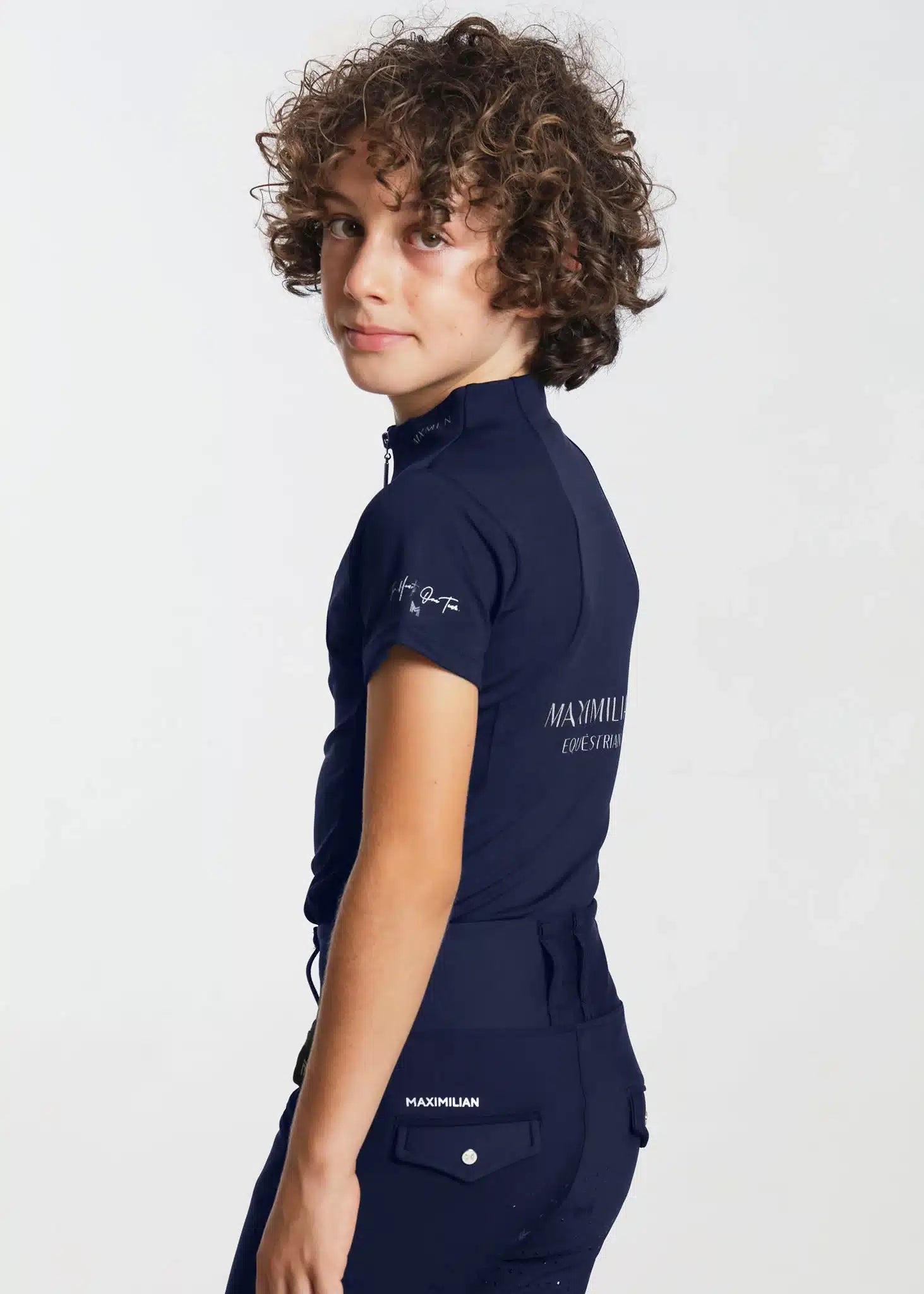 Maximilian Equestrian YR Short Sleeve Base Layer by Maximilian Equestrian at  Try a Bit