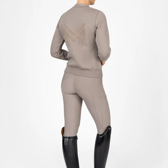 Loft Sweatshirt (Taupe) by Maximilian Equestrian at  Try A Bit