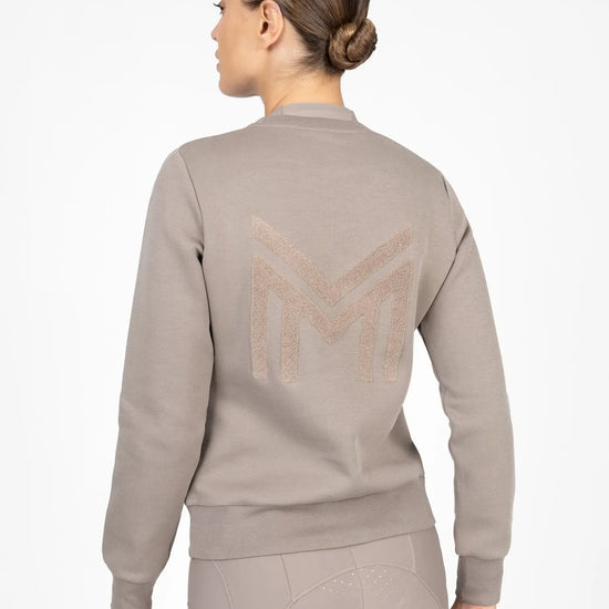Loft Sweatshirt (Taupe) by Maximilian Equestrian at  Try A Bit