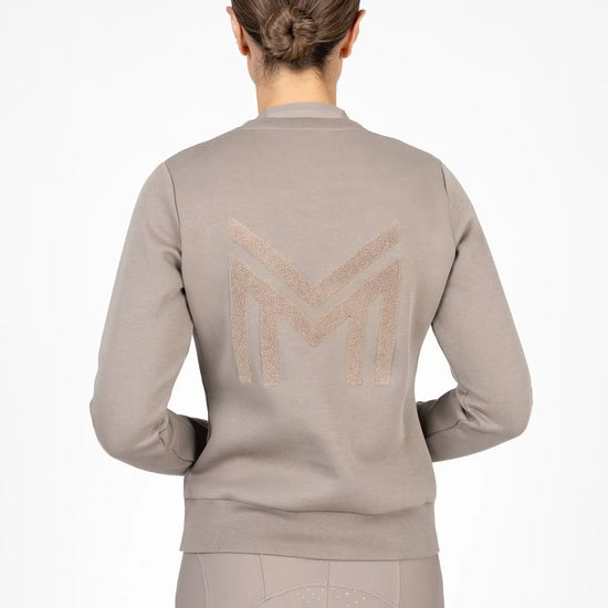 Loft Sweatshirt (Taupe) by Maximilian Equestrian at  Try A Bit
