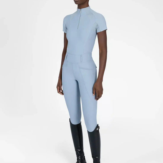Maximilian Equestrian Frame Short Sleeve Base Layer - Performance Riding Top by Maximilian Equestrian at  Try a Bit