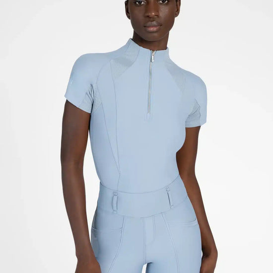 Maximilian Equestrian Frame Short Sleeve Base Layer - Performance Riding Top by Maximilian Equestrian at  Try a Bit