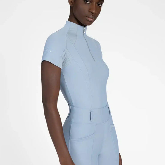 Maximilian Equestrian Frame Short Sleeve Base Layer - Performance Riding Top by Maximilian Equestrian at  Try a Bit