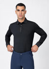 Volt Polo Shirt (Black) by Maximilian Equestrian at  Try A Bit
