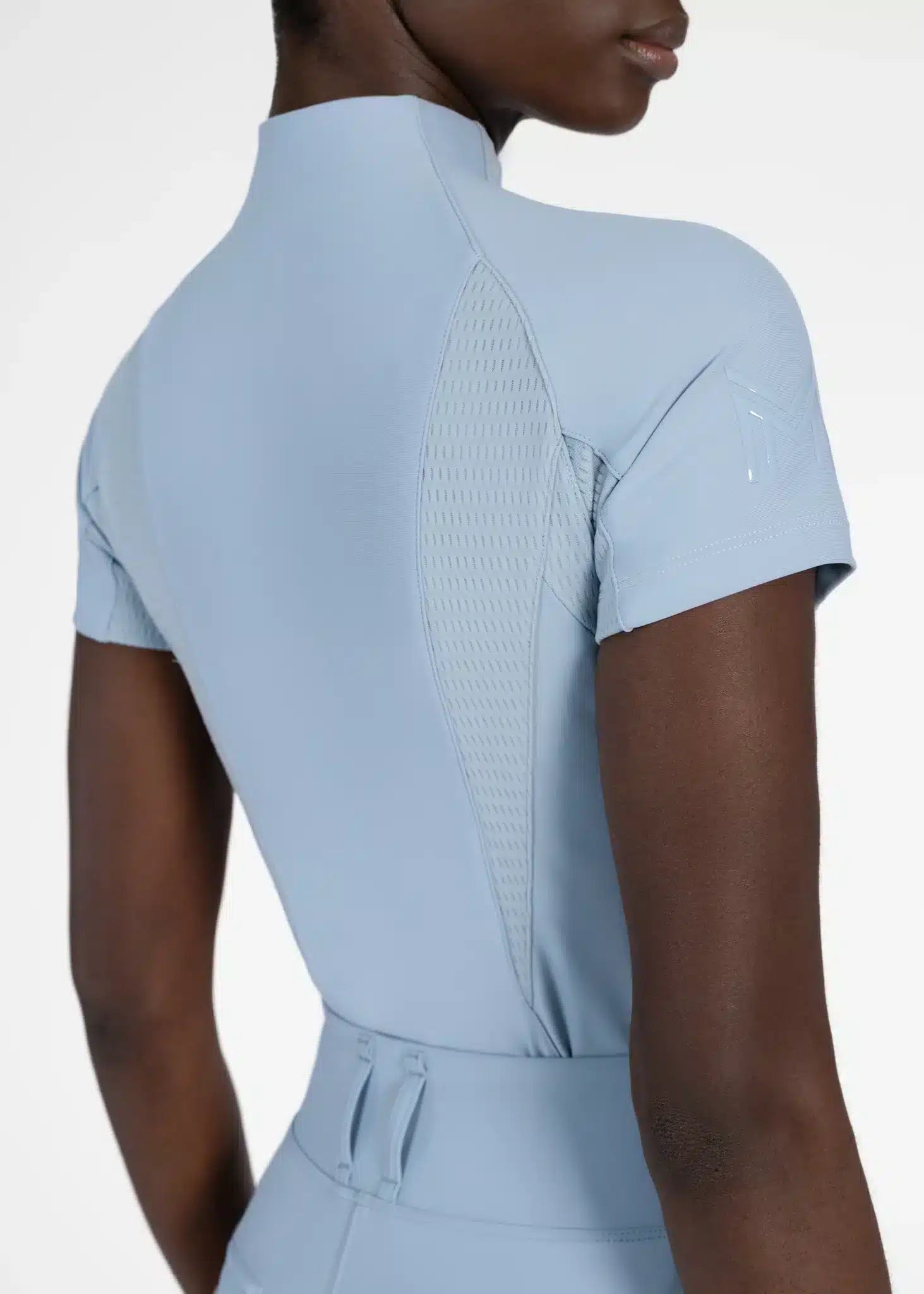Maximilian Equestrian Frame Short Sleeve Base Layer - Performance Riding Top by Maximilian Equestrian at  Try a Bit