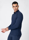 Volt Polo Shirt (Navy) by Maximilian Equestrian at  Try A Bit