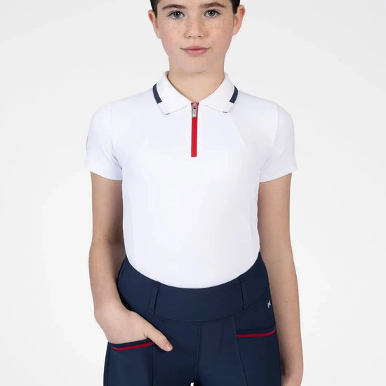 Maximilian Equestrian YR Concept Short Sleeve Polo Shirt by Maximilian Equestrian at  Try A Bit
