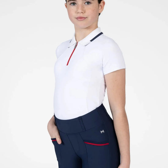 Maximilian Equestrian YR Concept Short Sleeve Polo Shirt by Maximilian Equestrian at  Try A Bit