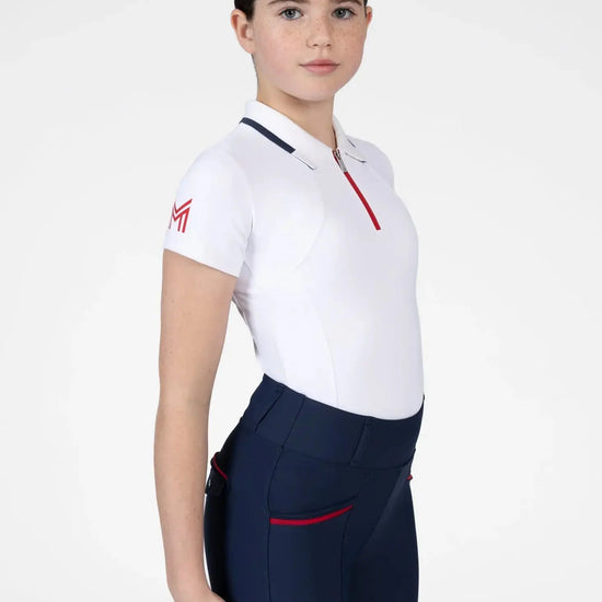 Maximilian Equestrian YR Concept Short Sleeve Polo Shirt by Maximilian Equestrian at  Try A Bit