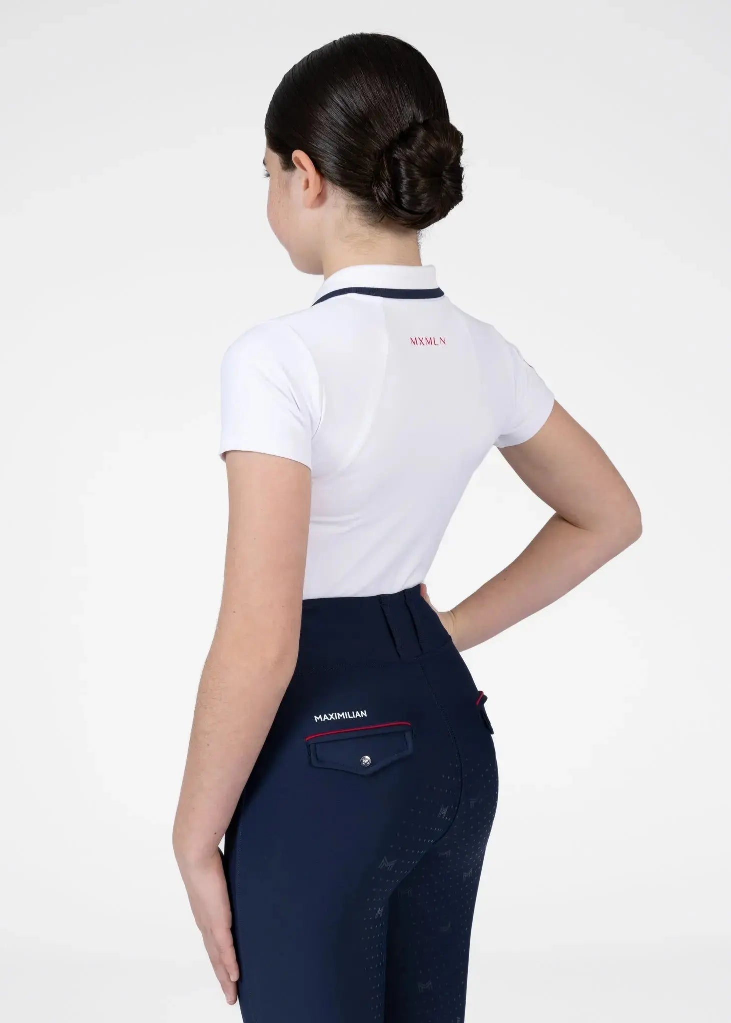 Maximilian Equestrian YR Concept Short Sleeve Polo Shirt by Maximilian Equestrian at  Try A Bit