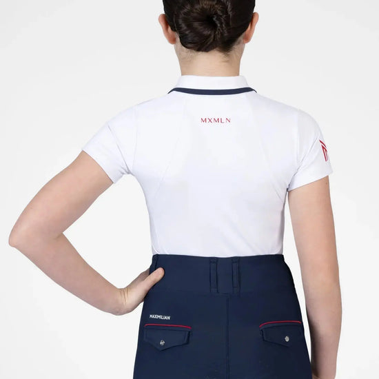Maximilian Equestrian YR Concept Short Sleeve Polo Shirt by Maximilian Equestrian at  Try A Bit
