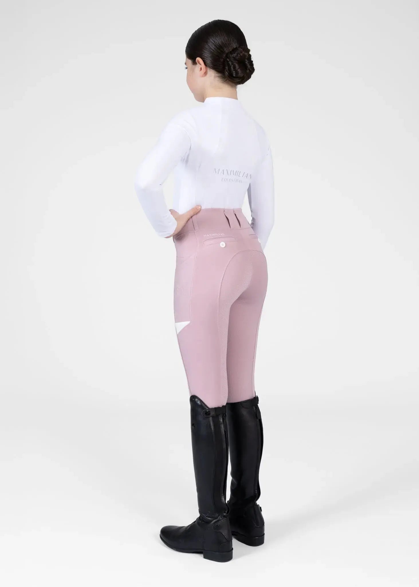 Maximilian Equestrian YR Tech Riding Leggings by Maximilian Equestrian at  Try A Bit