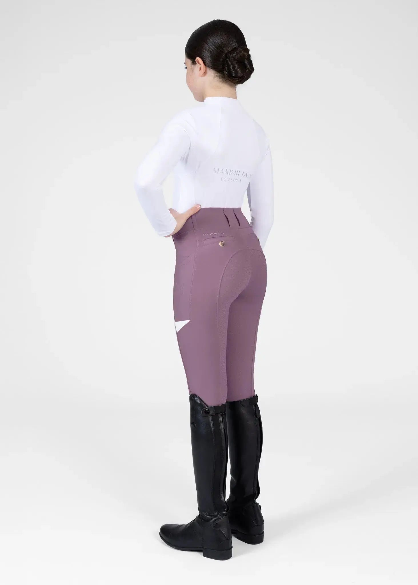Maximilian Equestrian YR Tech Riding Leggings by Maximilian Equestrian at  Try A Bit