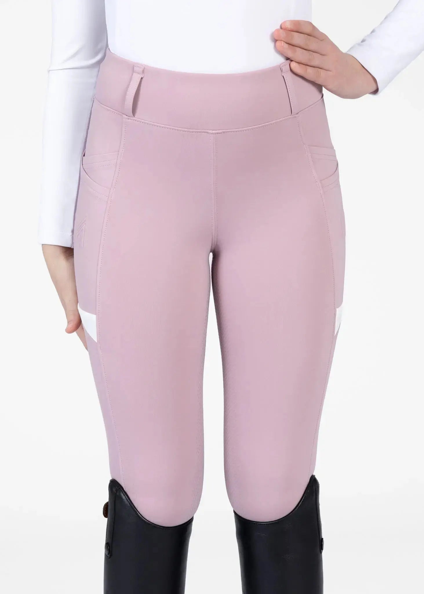 Maximilian Equestrian YR Tech Riding Leggings by Maximilian Equestrian at  Try A Bit