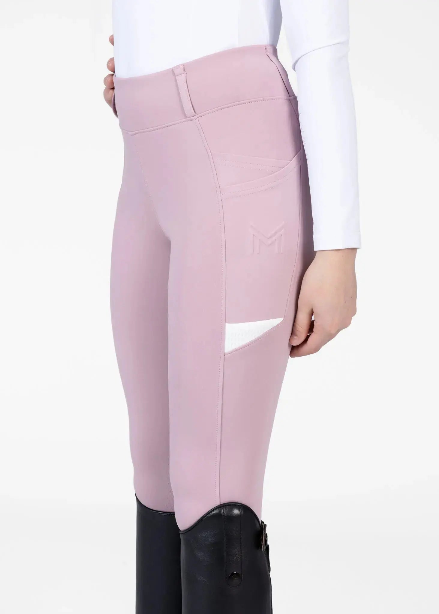 Maximilian Equestrian YR Tech Riding Leggings by Maximilian Equestrian at  Try A Bit