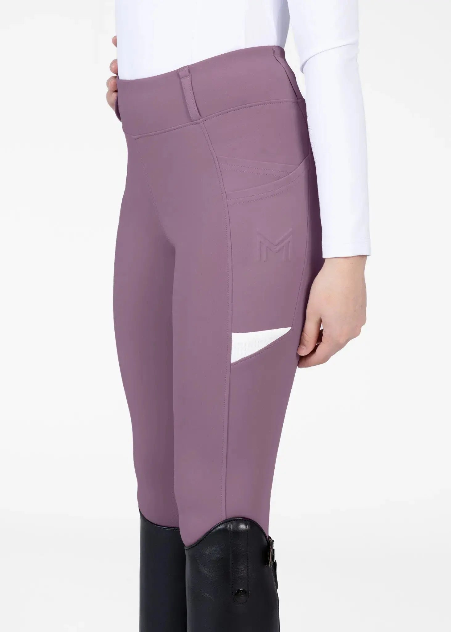 Maximilian Equestrian YR Tech Riding Leggings by Maximilian Equestrian at  Try A Bit