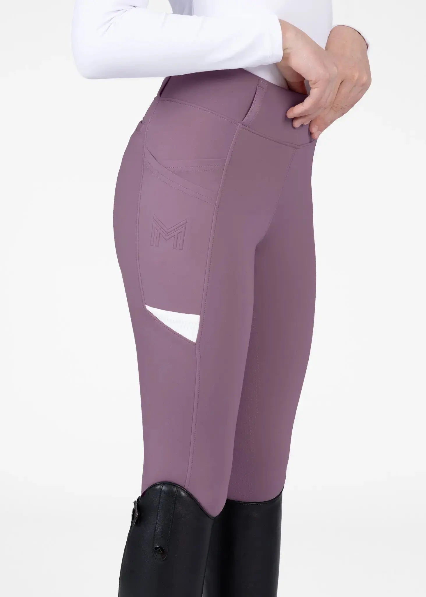 Maximilian Equestrian YR Tech Riding Leggings by Maximilian Equestrian at  Try A Bit