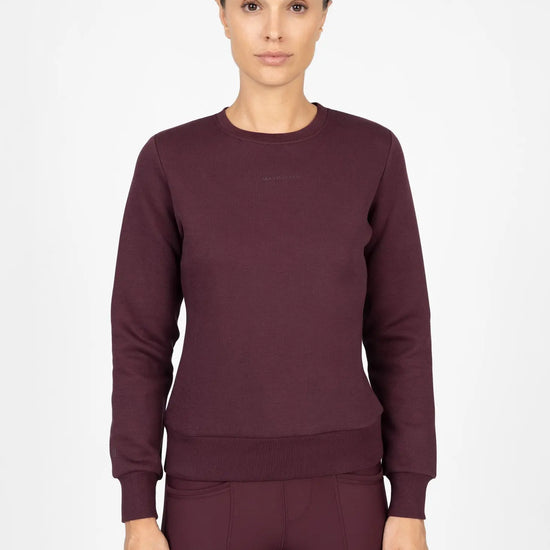 Loft Sweatshirt (Burgundy) by Maximilian Equestrian at  Try A Bit