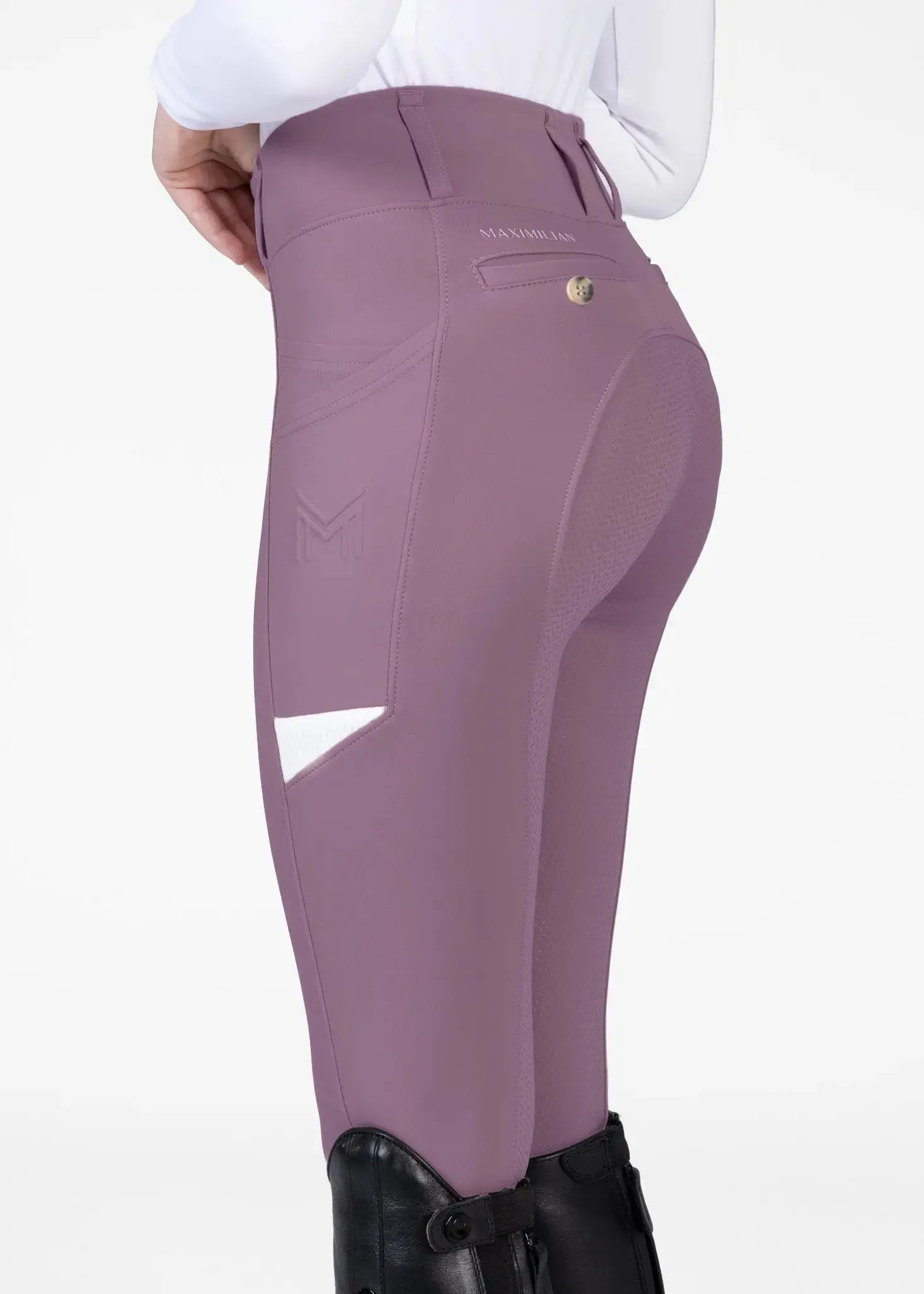 Maximilian Equestrian YR Tech Riding Leggings by Maximilian Equestrian at  Try A Bit