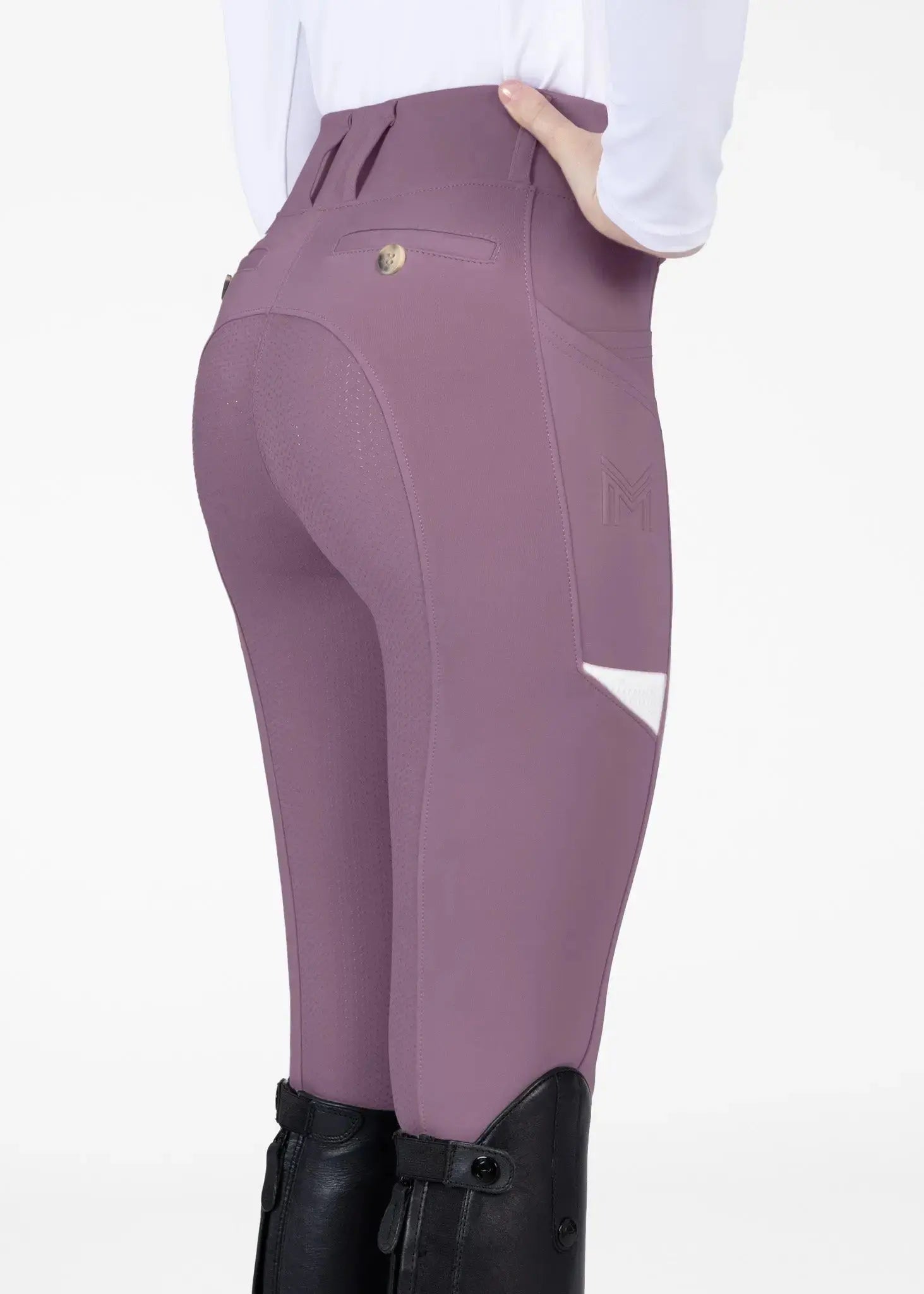 Maximilian Equestrian YR Tech Riding Leggings by Maximilian Equestrian at  Try A Bit